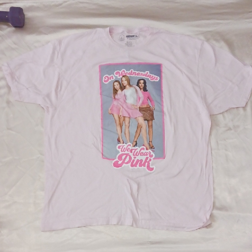 Pink Mean Girls Graphic T-Shirt